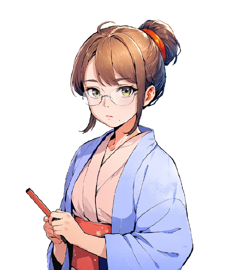 本作に登場する河原操子の立ち絵